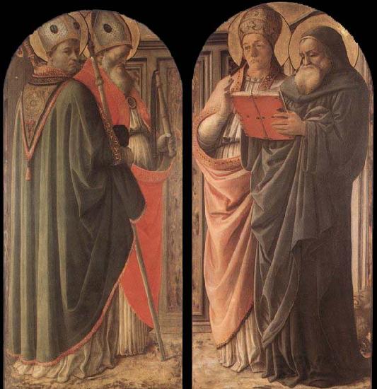 Fra Filippo Lippi The Doctors of the Church Norge oil painting art
